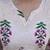 Pink floral printed cotton stitched straight kurta set with dupatta for women