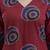 Maroon block printed cotton stitched straight kurta set with dupatta for women