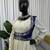 Ivory colour chinon silk anarkali koti set with dupatta
