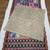 Multi colour patola print georgette saree with swarovski work