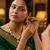 Aarika polki statement necklace set with matching earrings