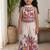 Palm khadi cotton embroidered girls co-ord set