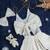 Khadi cotton embroidered girls skirt  set with bow gift