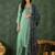 Women's Beautiful Thread Work Rayon Fabric Straight Kurta Pant and Dupatta Set