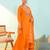 Women's Beautiful Embroidery Work Viscose Silk Fabric Flared Anarkali Pant and Dupatta Set