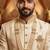   groom sherwani necklace moti mala layered for wedding | groom mala with brooch set