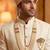  groom sherwani necklace moti mala layered for wedding | groom mala with brooch set