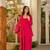 Women's Beautiful Solid Silk Crepe Fabric Straight Kurta Patiala and Dupatta Set