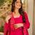 Women's Beautiful Solid Silk Crepe Fabric Straight Kurta Patiala and Dupatta Set