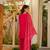 Women's Beautiful Solid Silk Crepe Fabric Straight Kurta Patiala and Dupatta Set