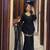 Women's Beautiful Embroidery Work Silk Crepe Fabric Straight Kurta Palazzo and Dupatta Set