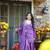 Women's Beautiful Embroidery Work Silk Crepe Fabric Straight Kurta Palazzo and Dupatta Set