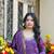 Women's Beautiful Embroidery Work Silk Crepe Fabric Straight Kurta Palazzo and Dupatta Set
