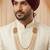   pearl beads dulha groom sherwani mala for   for wedding | layered mala | perfect for groom