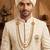   groom sherwani necklace moti mala layered for wedding | groom mala with brooch set