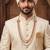   groom sherwani necklace layered moti mala for wedding | groom mala with brooch set