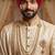   groom sherwani necklace moti mala layered for wedding | groom mala with brooch set