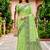 Sangam prints green cotton blend woven work traditional saree