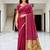 Sangam prints pink cotton blend woven work traditional saree
