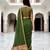 Sangam prints mehndi green cotton blend woven work traditional saree