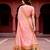 Sangam prints baby pink cotton blend woven work traditional saree