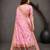 Sangam prints pink cotton blend woven work traditional saree