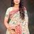 Sangam prints red cotton blend woven work traditional saree
