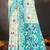 Sangam prints sea green cotton blend woven work traditional saree