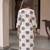 Women's Beautiful Printed Work Cotton Fabric Straight Kurta Pant Set