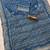 Blue Color Prints And  real mirror work georgette Saree