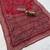 Maroon Color Prints And  real mirror work georgette Saree