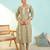 Women's Beautiful Thread Work Pure Cotton Fabric Straight Kurta Pant and Dupatta Set