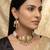 Traditional kundan meenakari choker jewelry set for women