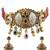 Traditional kundan meenakari choker jewelry set for women