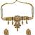 Traditional kundan meenakari choker jewelry set for women