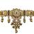 Traditional kundan meenakari choker jewelry set for women