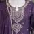 Premium rangoli crush with embroidered sequin work  palazzo suit