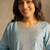 Skyblue silk blend embroidered sequin work wedding palazzo set