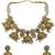 Traditional gold-plated kundan & meenakari choker jewellery set for women
