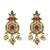 Women gold-plated kundan & multi-strand pearl jewellery set