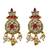 Women gold-plated kundan & multi-strand pearl jewellery set