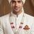 Pearl-Beaded Dulha Moti Mala Haar Necklace With Elegant Brooch
