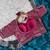 New Designer Soft Sartin With Beautiful Elephant Embroidery Word Women's Saree With Blouse Set