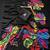 Semi Model Silk Ultra Soft With Flower Print With  Real Mirror work Women's saree With blouse Set