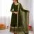 Mahendi georgette embroidered with sequin anarkali suit