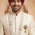 Traditional Groom Sherwani Mala Set with Brooch