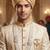 Premium Beaded Groom Mala with Elegant Brooch