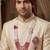 Traditional Groom Sherwani Mala Set with Brooch