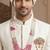 Traditional Groom Sherwani Mala Set with Brooch