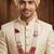 Premium Beaded Groom Mala with Elegant Brooch